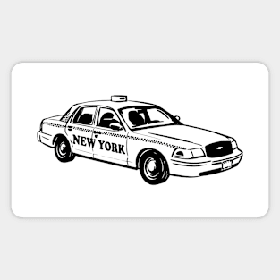 NYC Yellow Cab Magnet